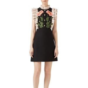 Gucci Gardenia Cady Crepe Dress